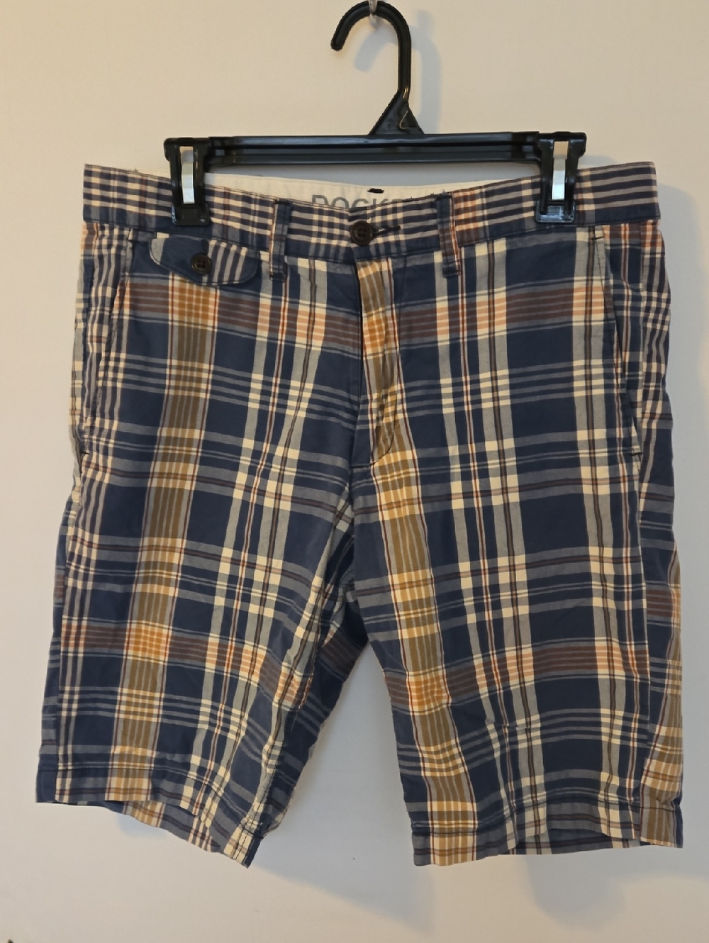 Mens Dockers Plaid Shorts